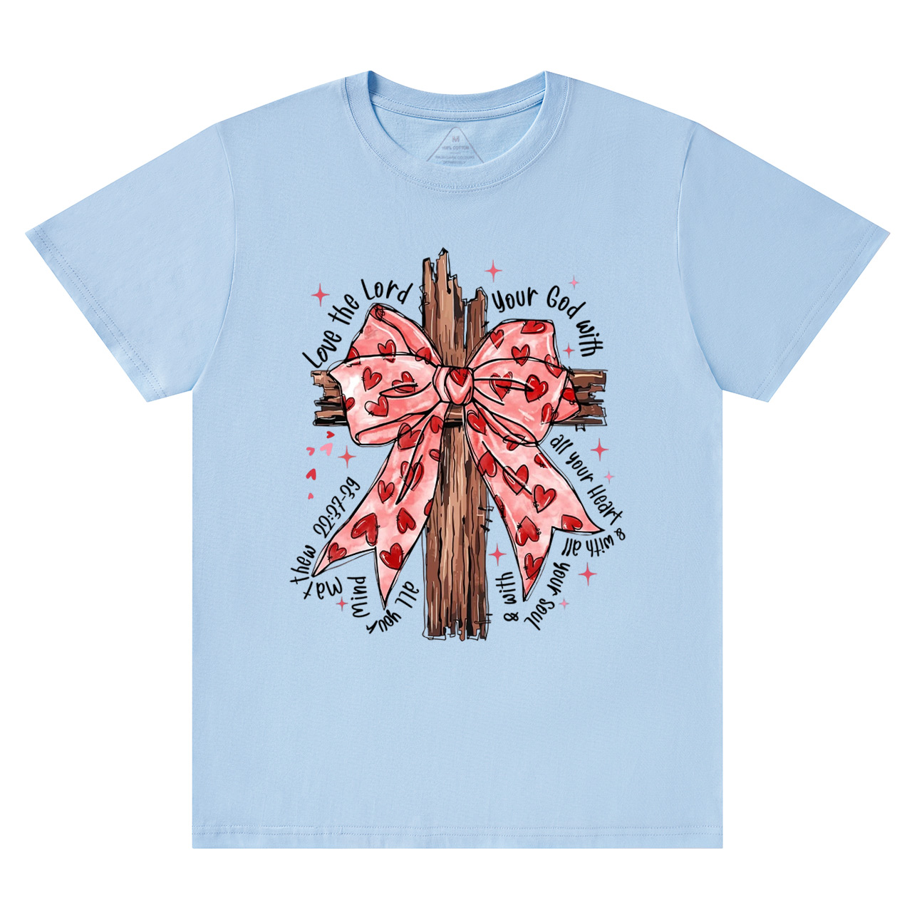 Love The Lord Valentine's Day T-Shirts Beepumpkin