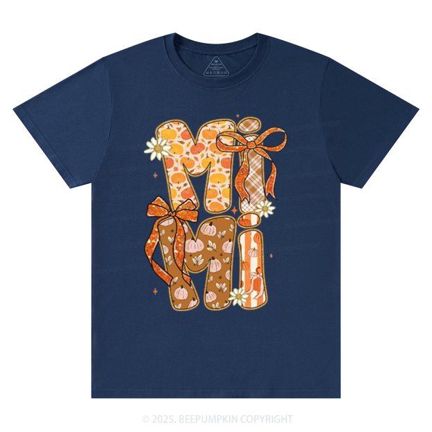 Glitter Pumpkin Mama T-Shirts Beepumpkin