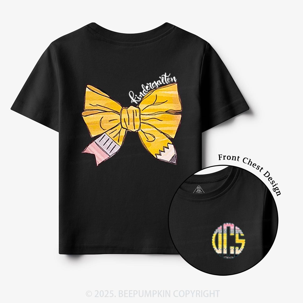 Personalization Girl's Coquette Toddler&Kid's Tees Beepumpkin