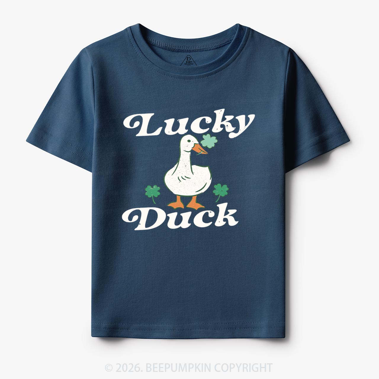 Lucky Duck St Patrick's Day Toddler&Kid's Tees Beepumpkin