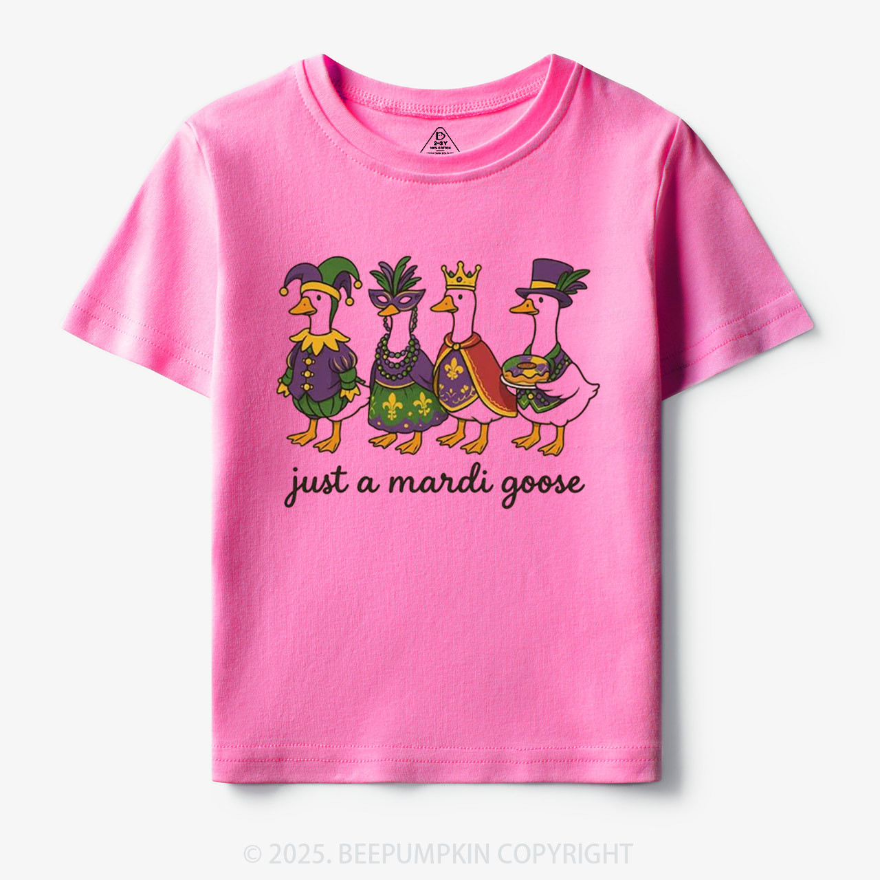 Just A Mardi Goose Toddler&Kid's Tees Beepumpkin