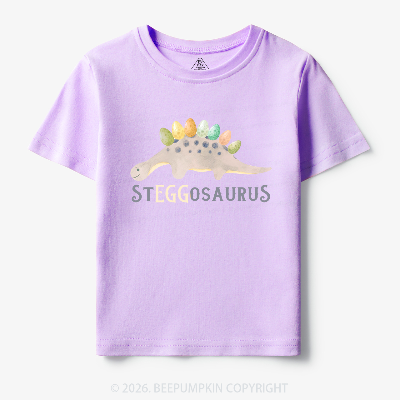 Steggosaurus Easter Toddler&Kid's Tees Beepumpkin