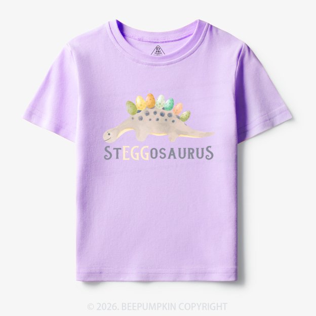 Steggosaurus Easter Toddler&Kid's Tees Beepumpkin