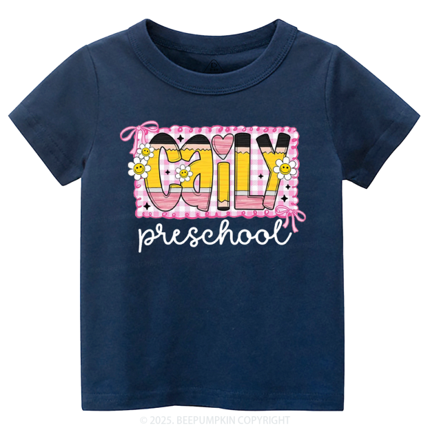 Personalized Graffiti Pencil Name Toddler&Kid's Tees Beepumpkin