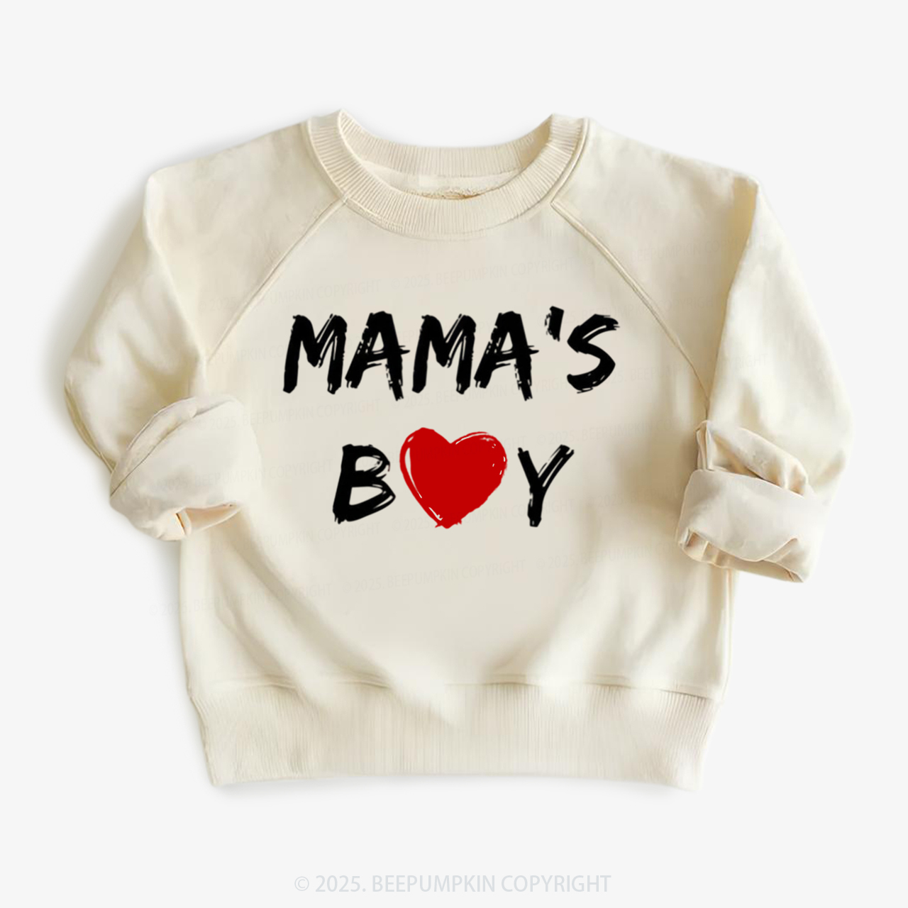 Mama's Boy Valentine's Day Kid's Sweatshirt