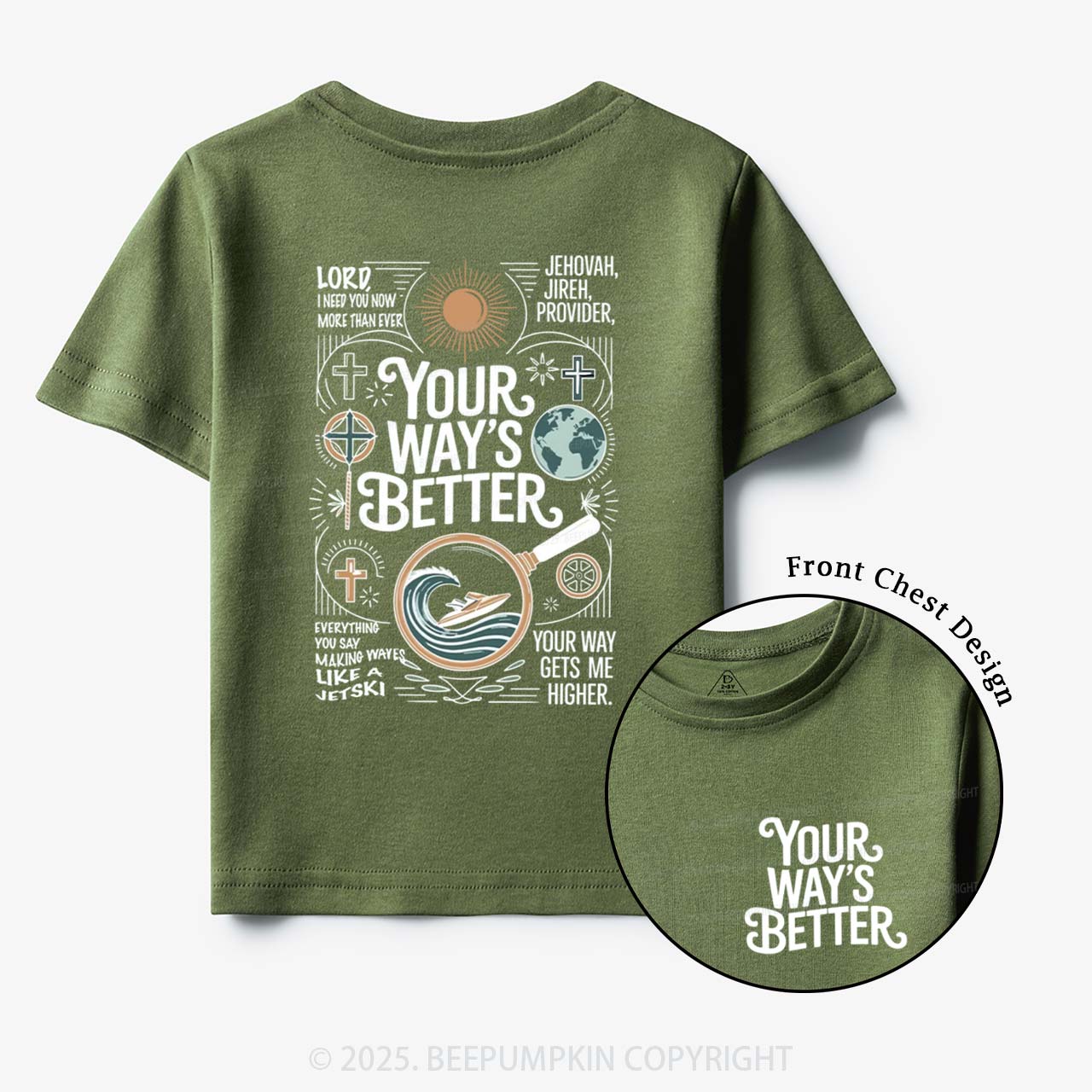 Your Way's Better Toddler&Kid's Tees Beepumpkin
