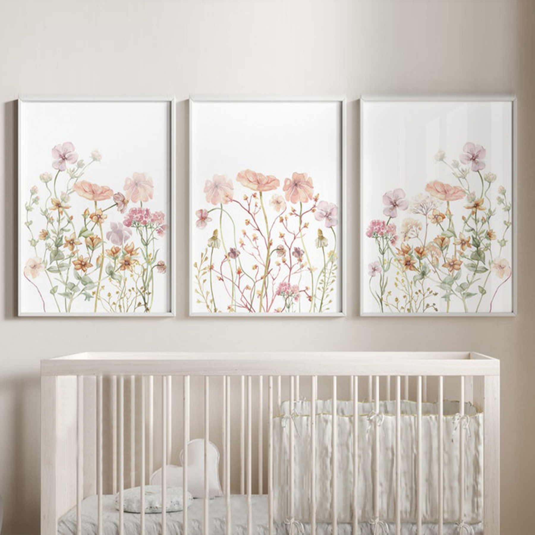 Wildflower Nursery Digital Art