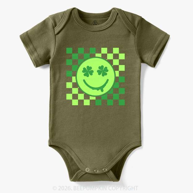 Retro Clover St.Patricks Day Bodysuit