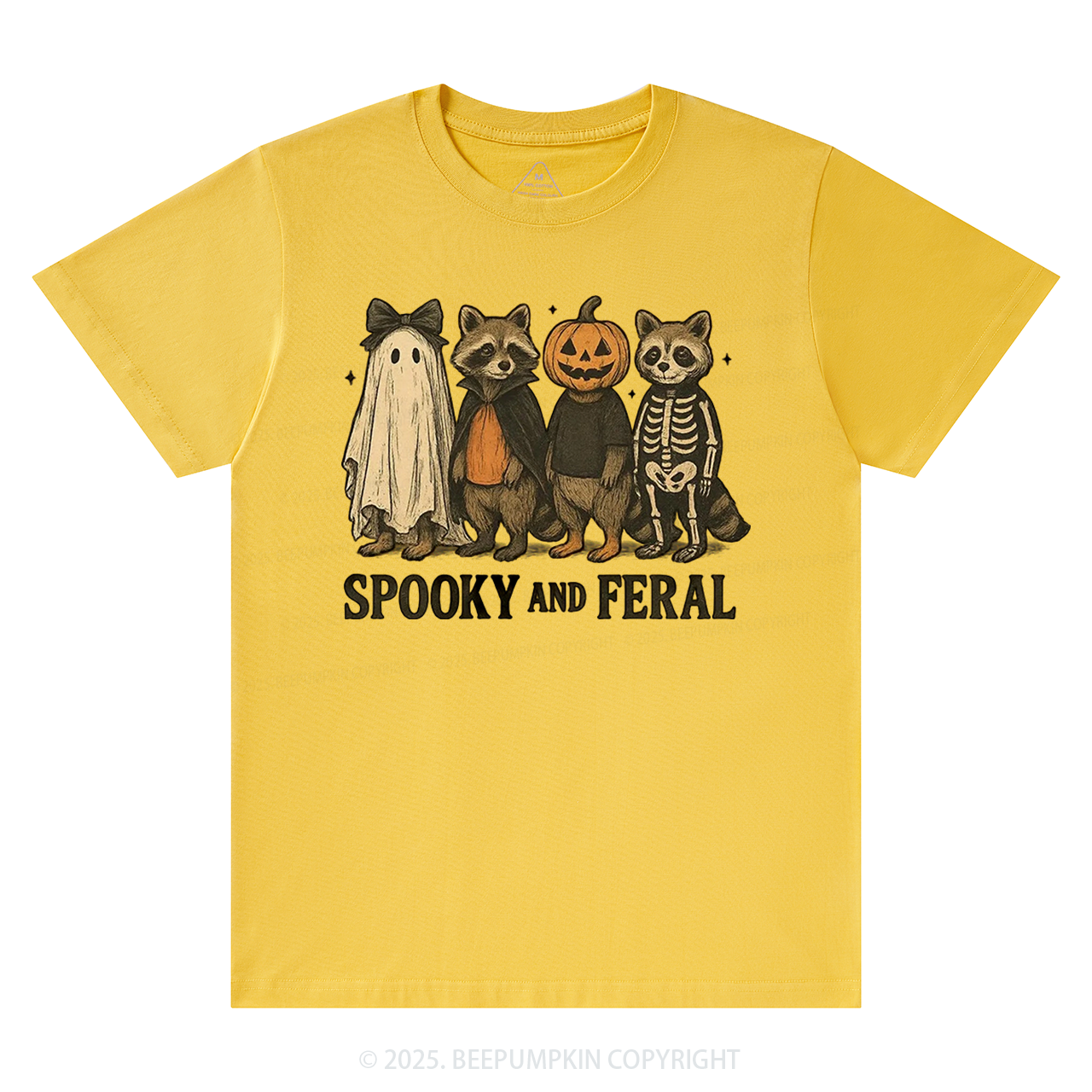  Spooky And Feral Raccoon T-Shirts Beepumpkin