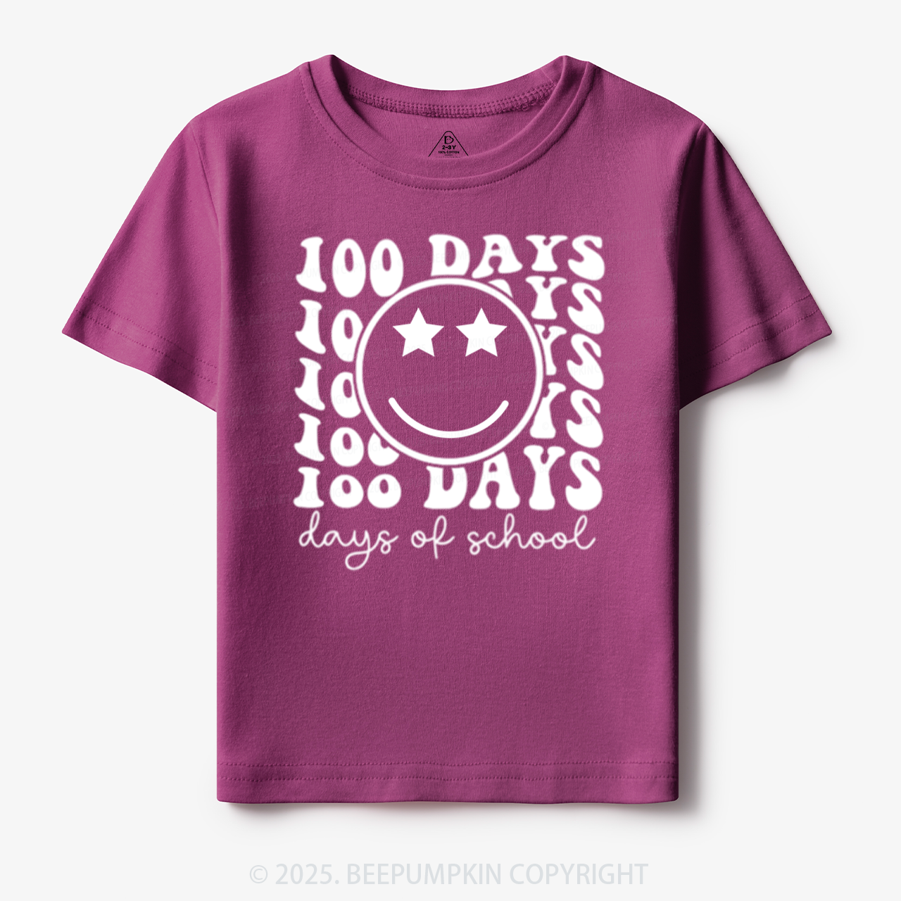 100 Days Of School Toddler&Kid's Tees Beepumpkin