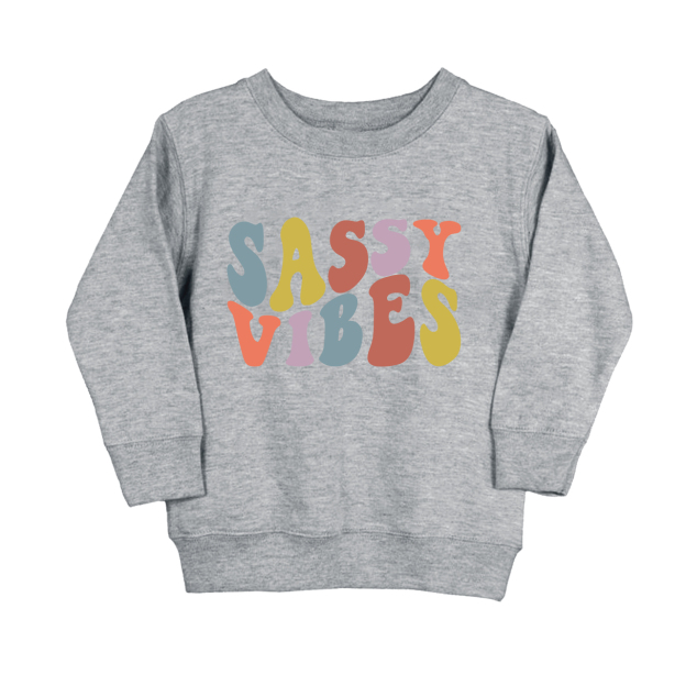 Sassy Vibes Toddler Sweatshirt