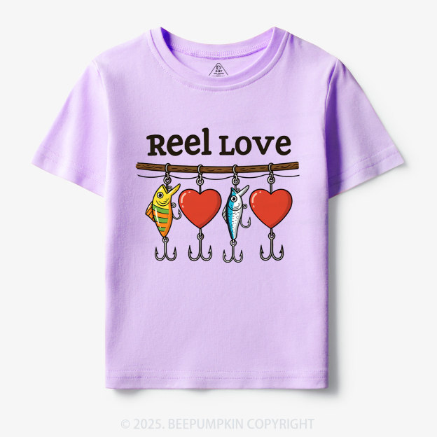 Reel Love Toddler&Kid's Tees Beepumpkin