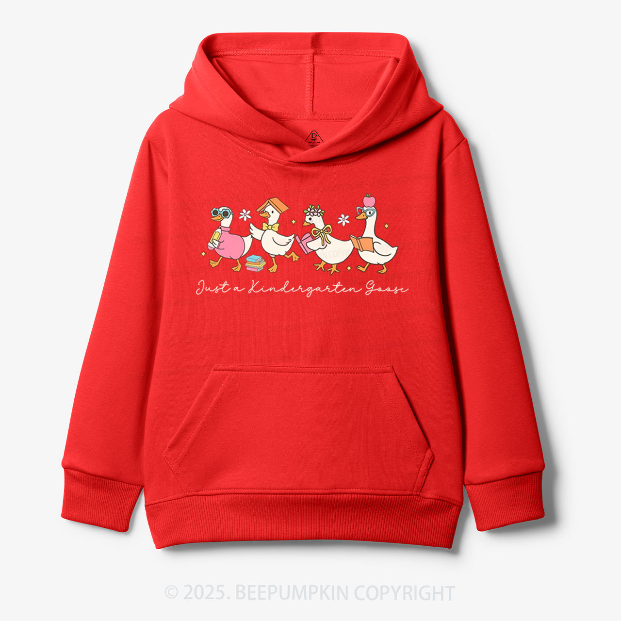 Personalized Back To School Goose Kid's Hoodies Beepumpkin