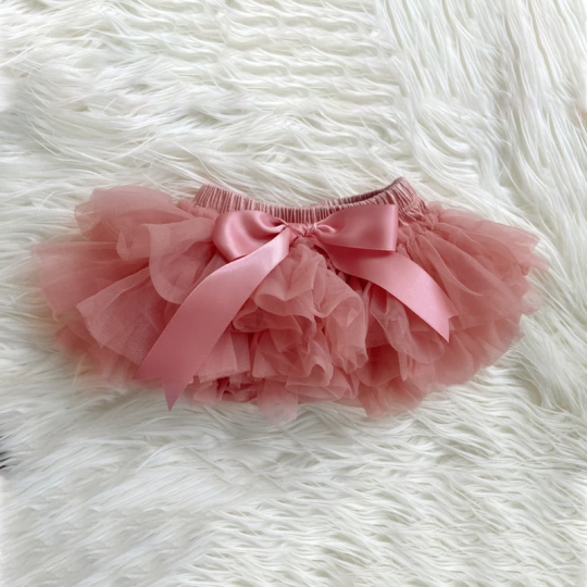 Cow Pink Floral Tutu Baby Girl Oufit Set