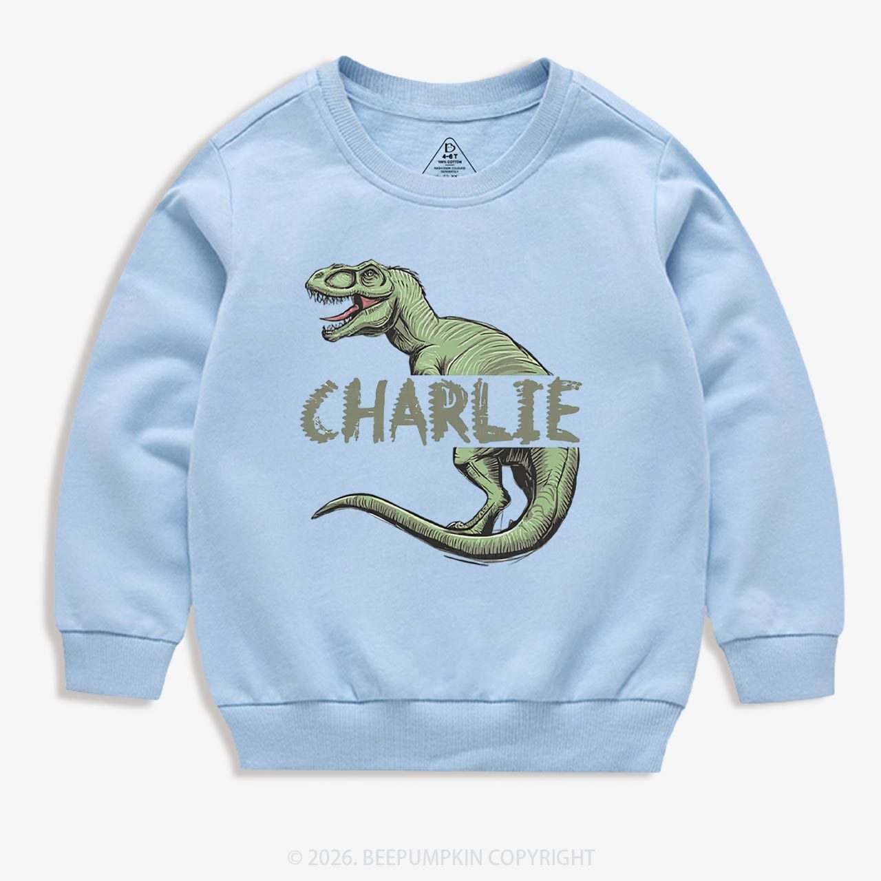 Personalized Roar And Explore Toddler&Kid's Sweatshirt