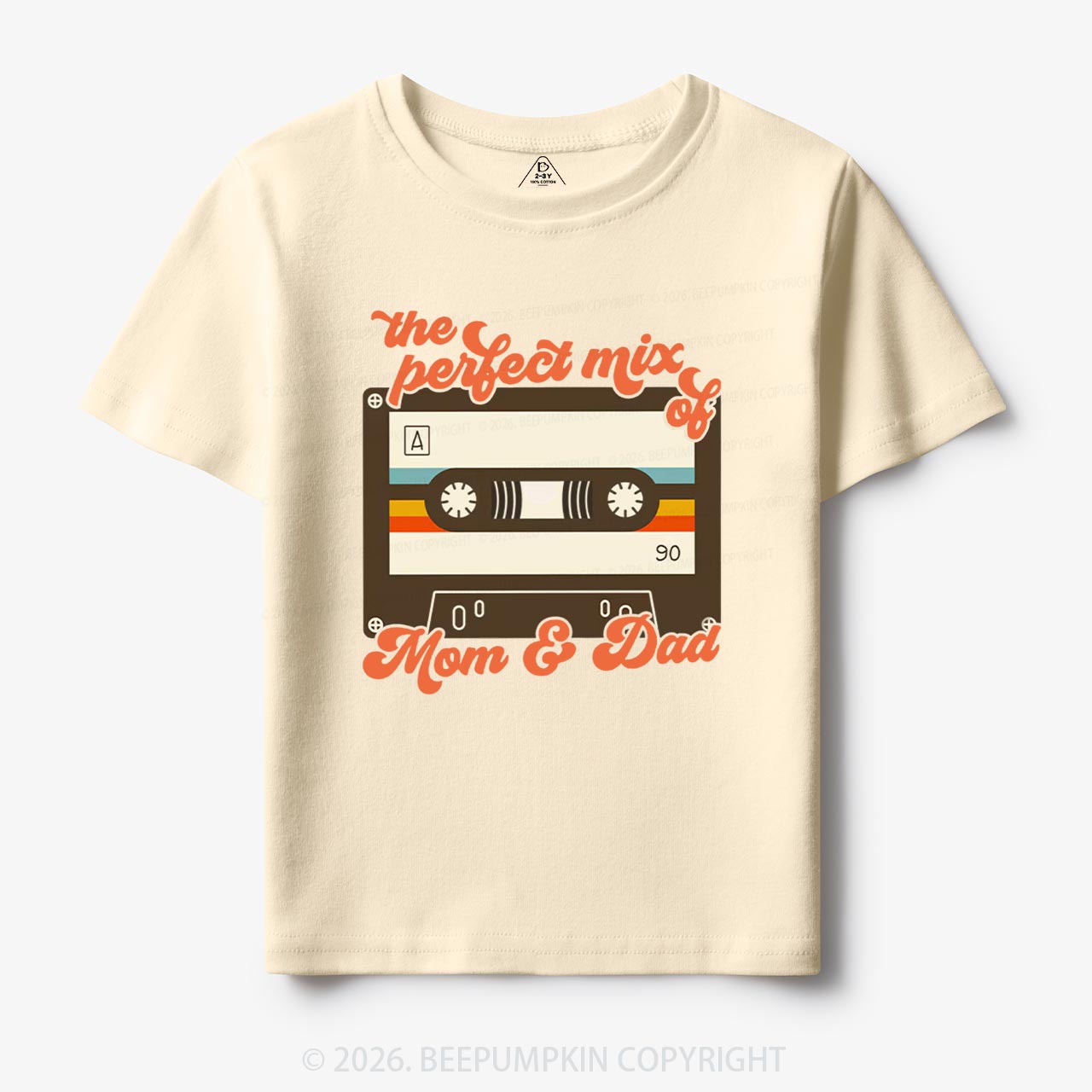 The Perfect Mix of Mom and Dad Toddler&Kid's Tees Beepumpkin