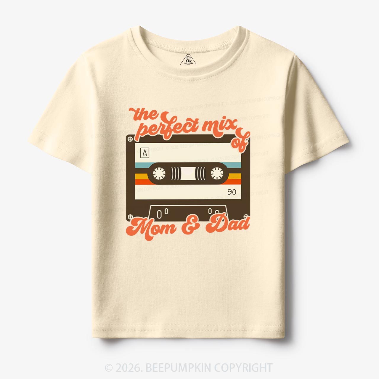 The Perfect Mix of Mom and Dad Toddler&Kid's Tees Beepumpkin