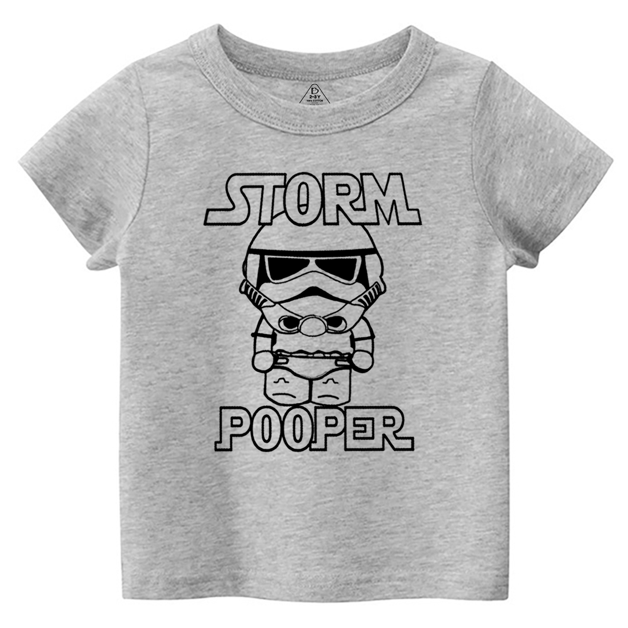 Storm Pooper Toddler&Kid's Tees Beepumpkin 7