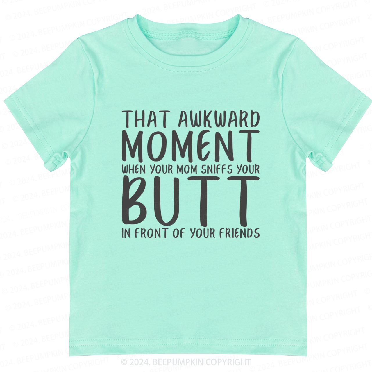 That Awkward Moment When Your Mom Toddler&Kids Tees 7