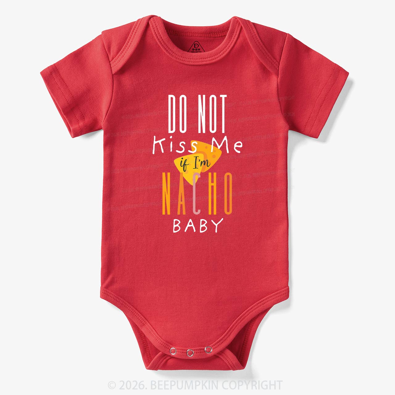 Funny Do Not Kiss Me Bodysuit