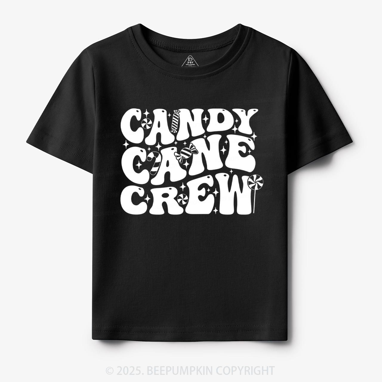 Candy Cane Crew Toddler&Kid's Tees Beepumpkin