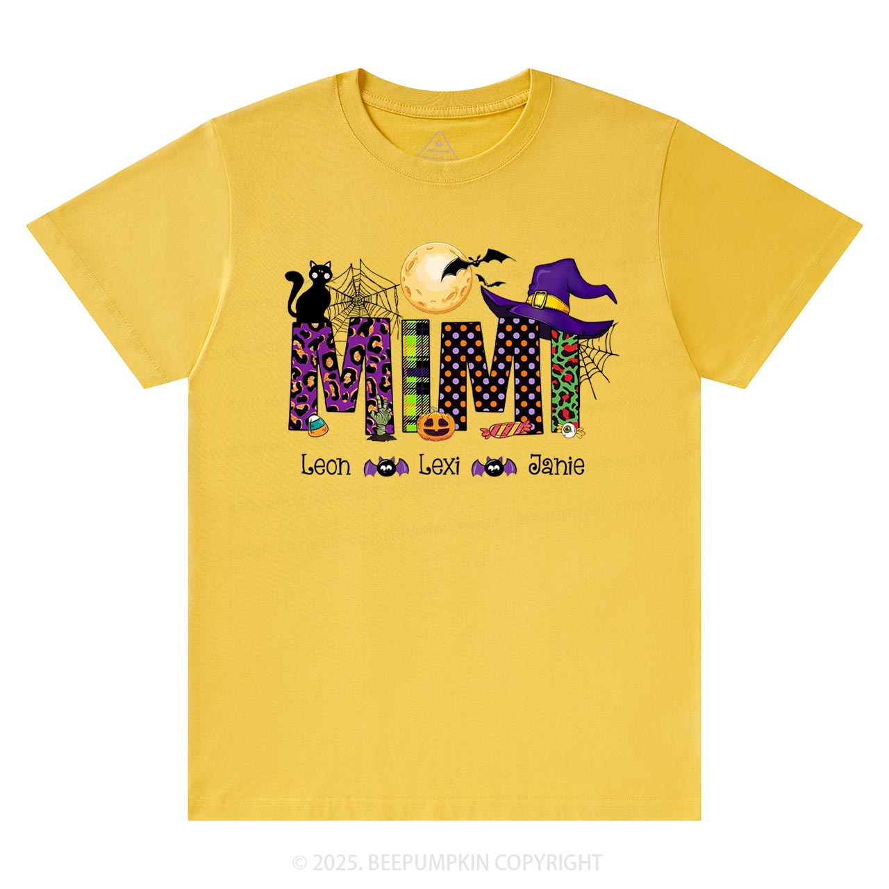 Personalized Mimi Halloween T-Shirts Beepumpkin