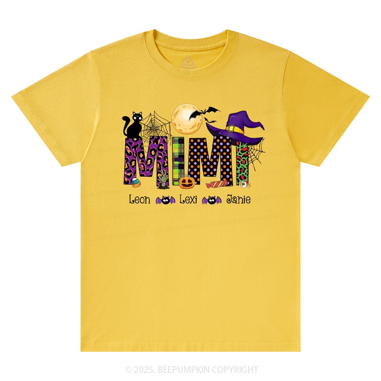 Personalized Mimi Halloween T-Shirts Beepumpkin