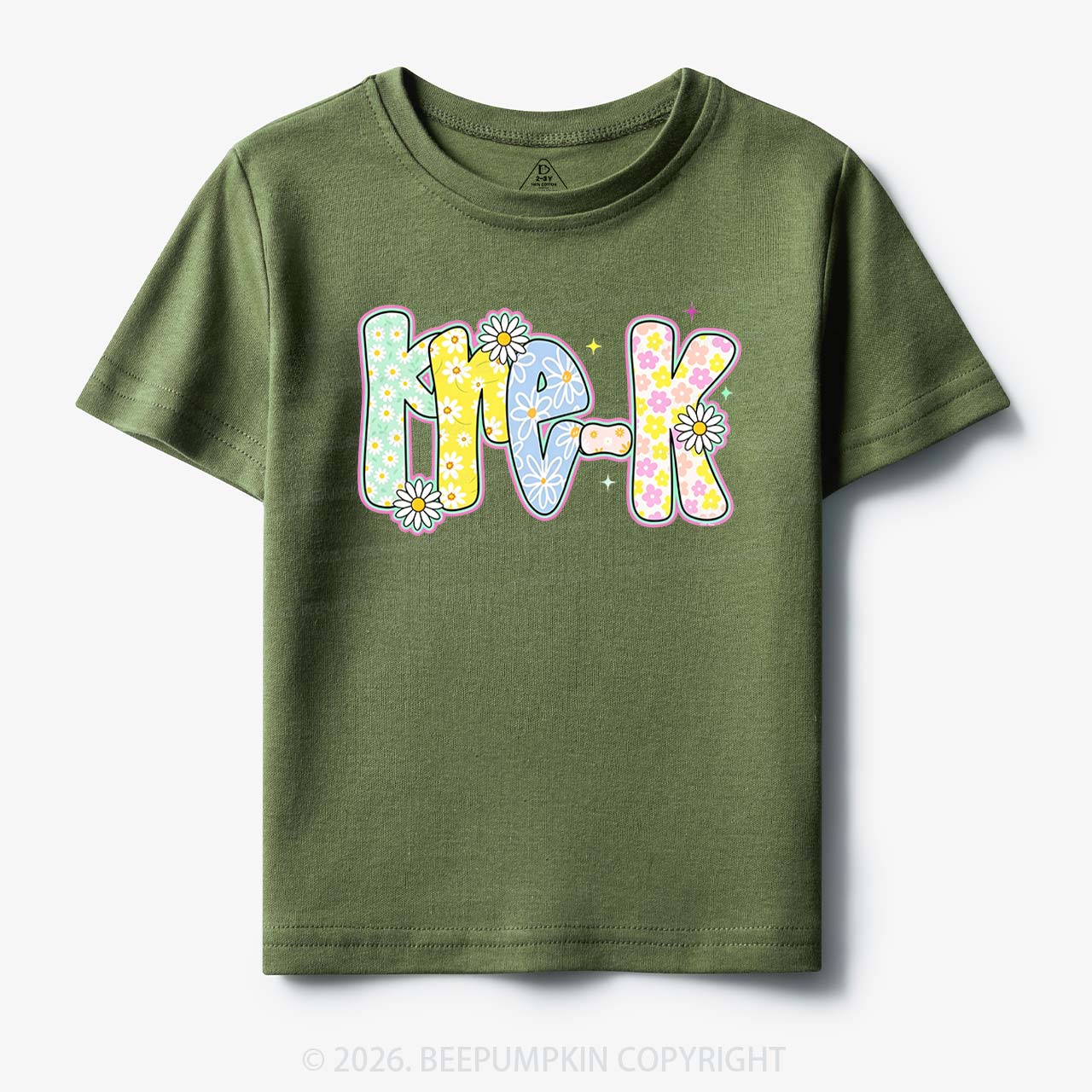 Preppy Daisy Grade Back to School Toddler&Kid's Tees