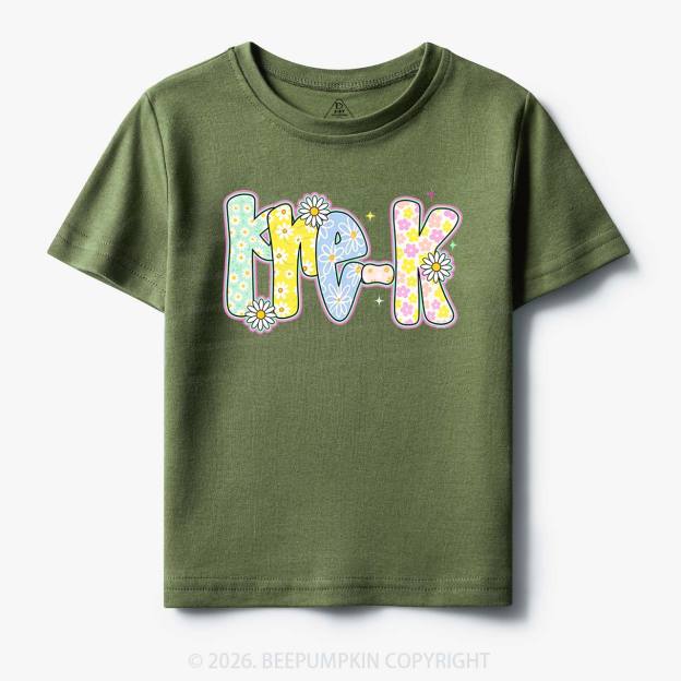 Preppy Daisy Grade Back to School Toddler&Kid's Tees