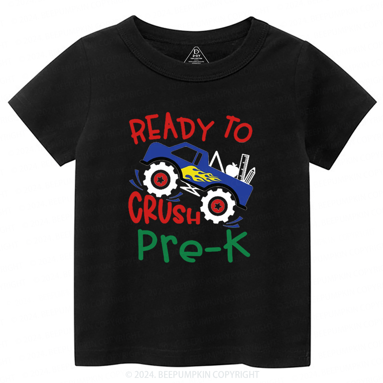Ready To Crush Back To School Toddler&Kids Tees 