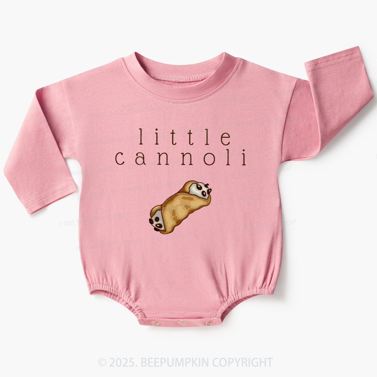 Little Cannoli Baby Bubble Romper Beepumpkin