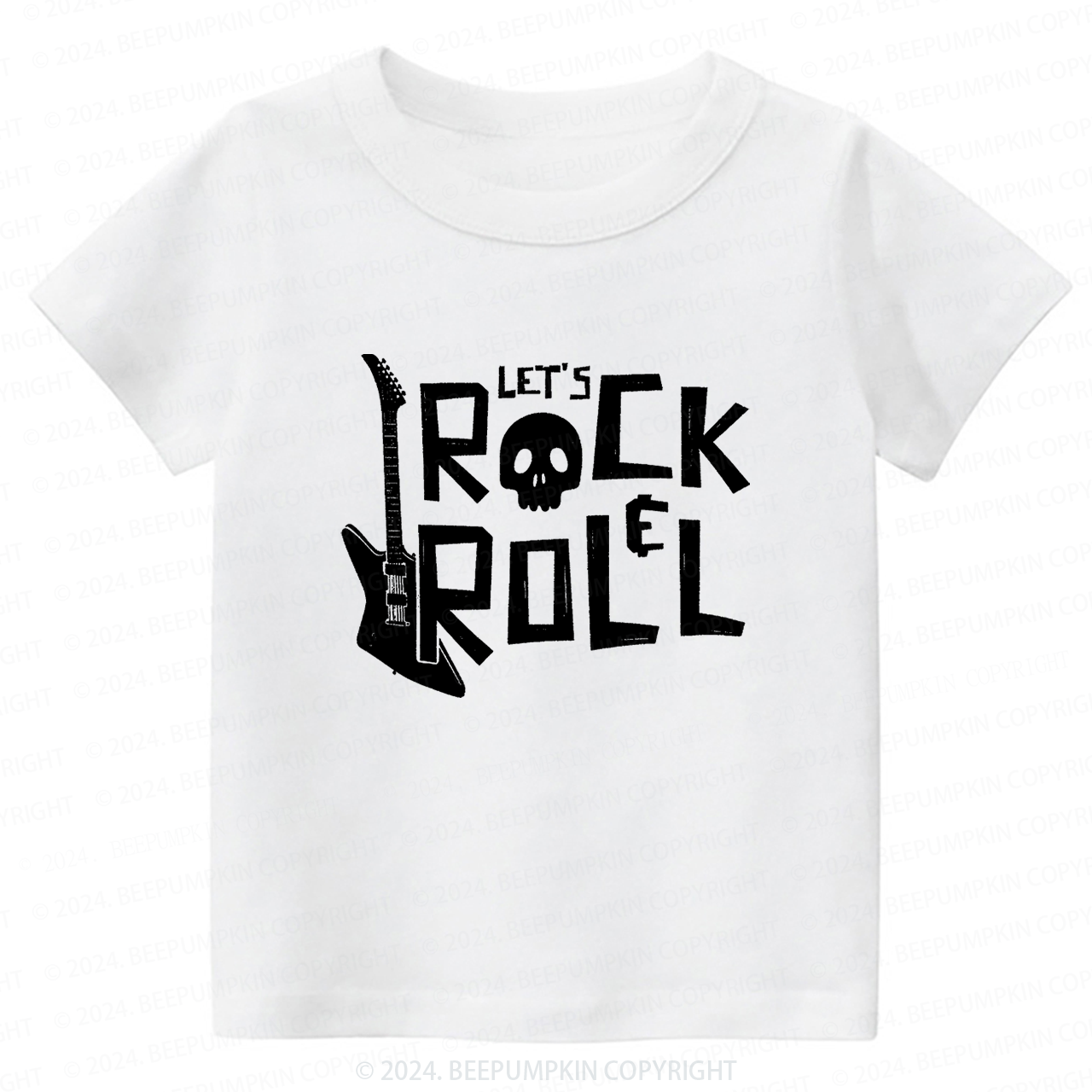 Lets Rock n Roll Toddler&Kids Tees 8