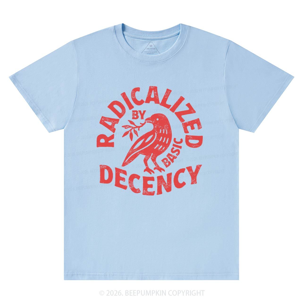 Radicalized By Basic Decency T-Shirts Beepumpkin