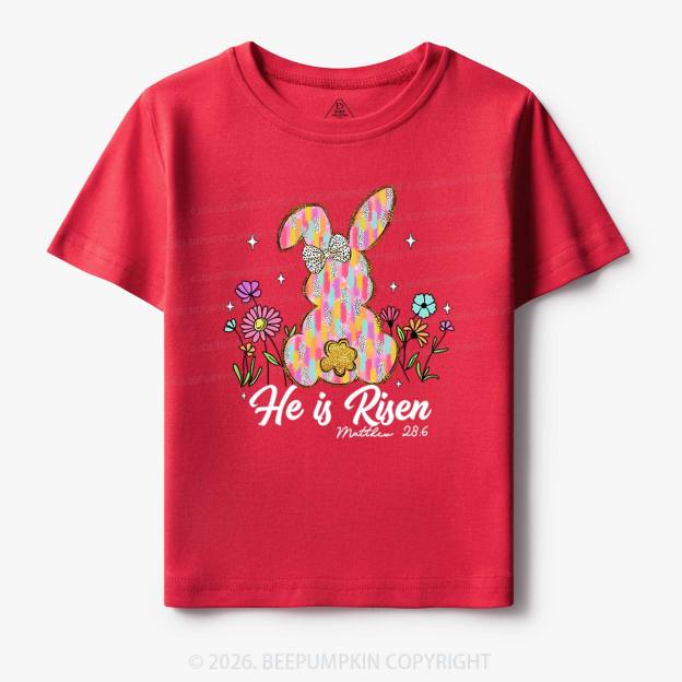 Risen In Bloom Faith & Flowers Toddler&Kids Tees