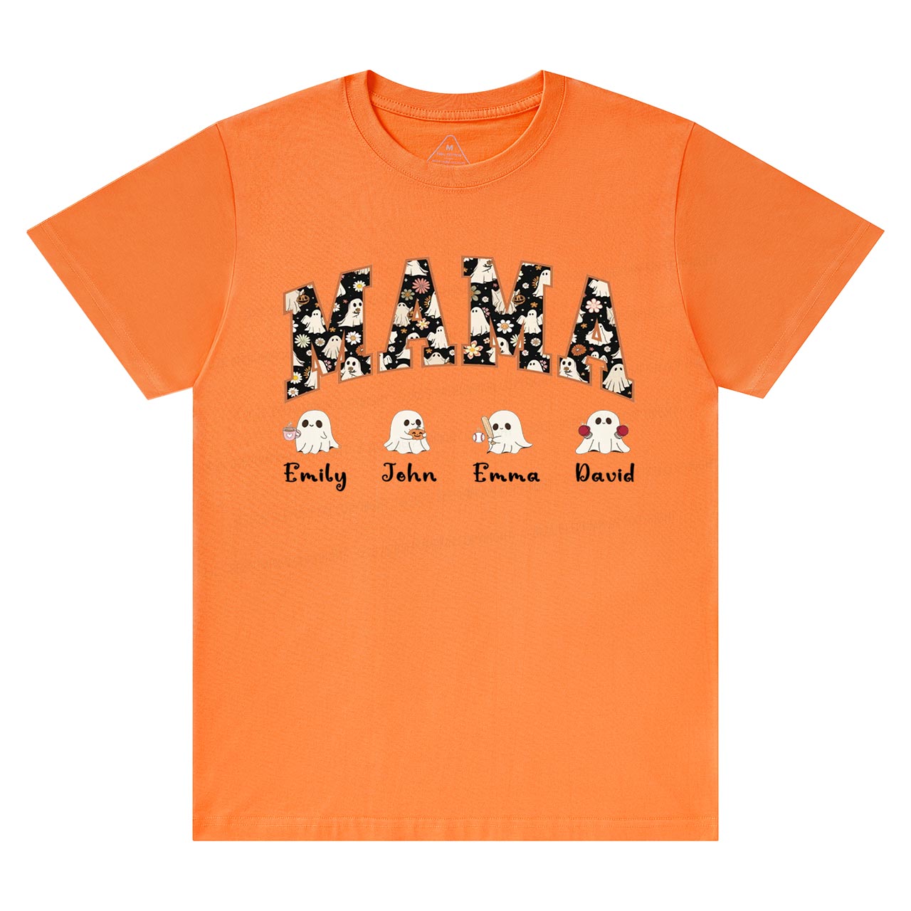 Personalized Ghost Mom Halloween T-Shirts Beepumpkin
