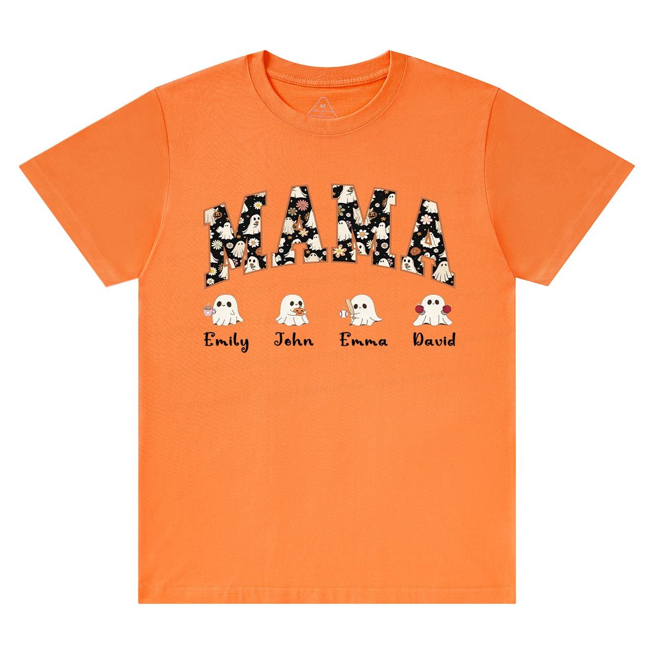 Personalized Ghost Mom Halloween T-Shirts Beepumpkin