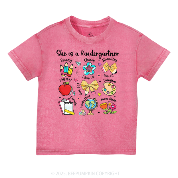 Personalized Bright & Brilliant Grader Toddler&Kids Washed Tees