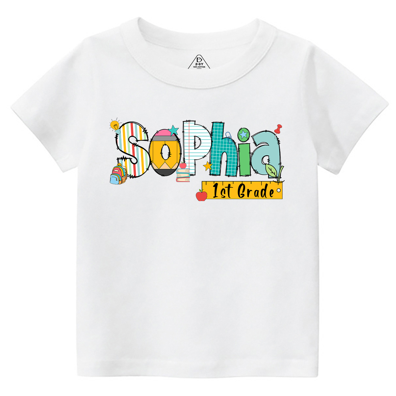 Personalized Alphabet Toddler&Kid's Tees Beepumpkin