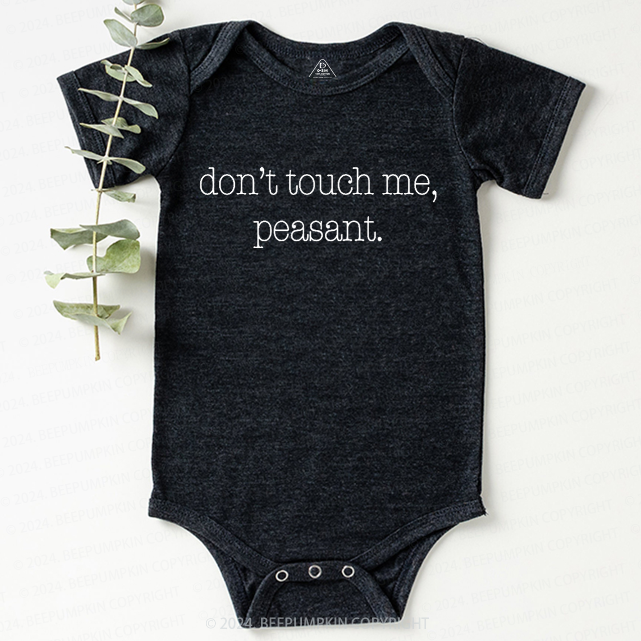 Don't Touch Me Baby Bodysuit 7
