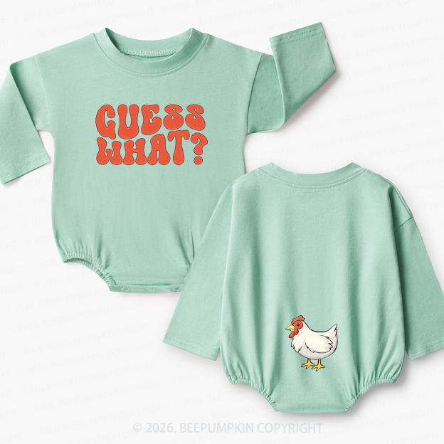 Guess What? Baby Bubble Romper Beepumpkin