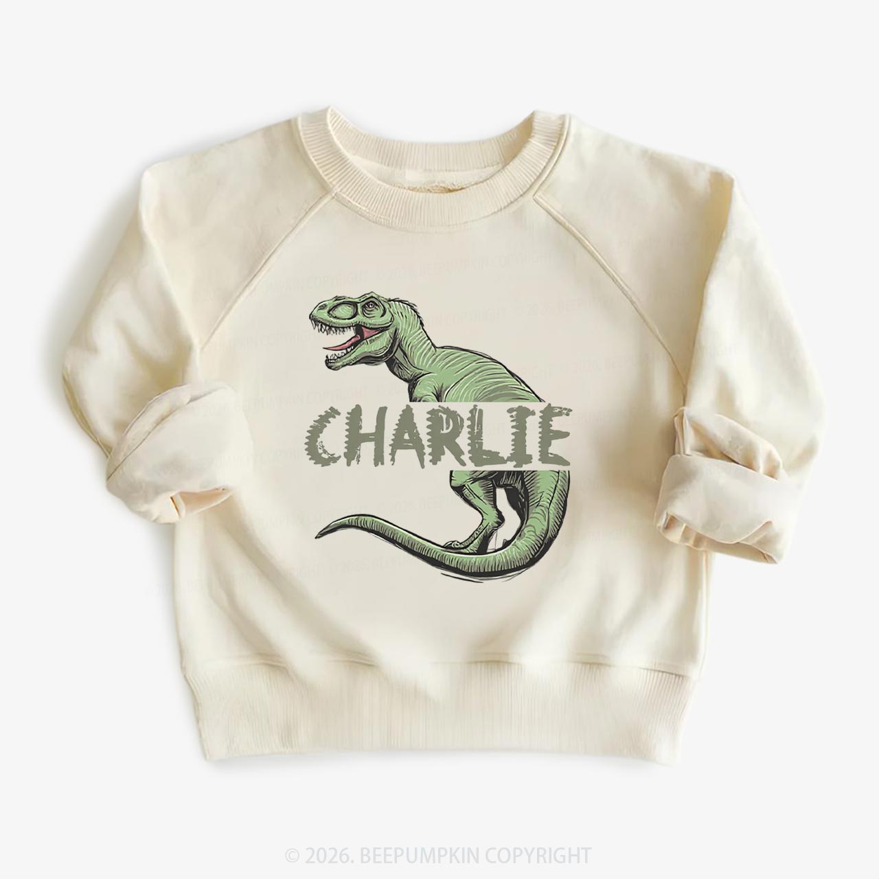 Personalized Roar And Explore Toddler&Kid's Sweatshirt