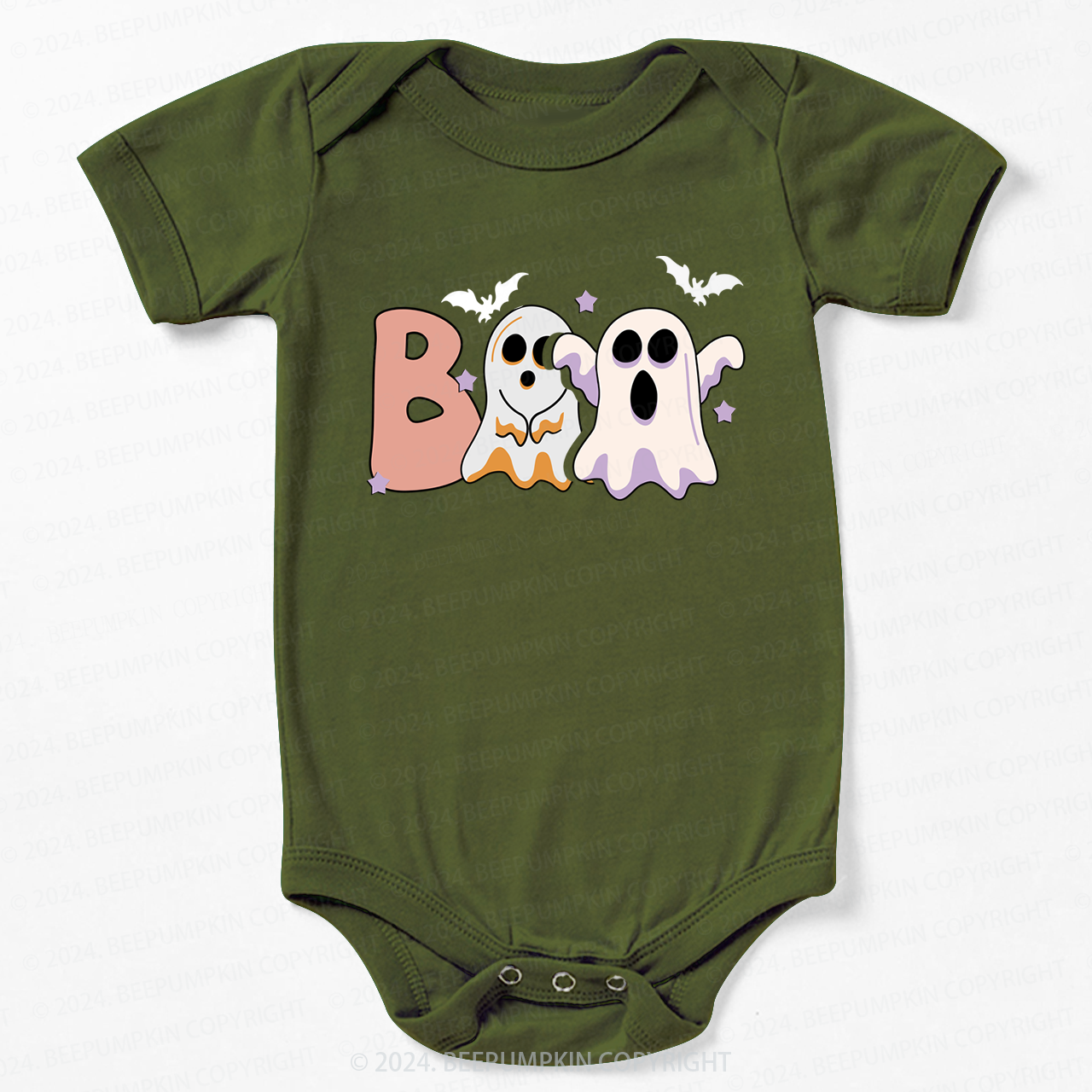 BOO Ghost Halloween Bodysuits