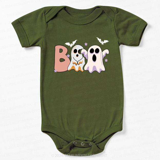 BOO Ghost Halloween Bodysuits