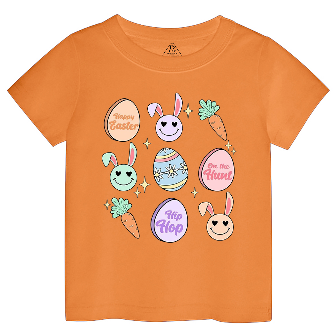 Smiley Bunny Toddler&Kid's Tees Beepumpkin