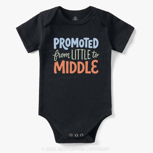 Promoted From Little To Middle Bodysuit