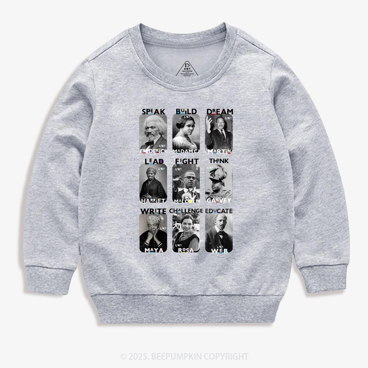 Inspired By Black History Kid's Sweatshirt