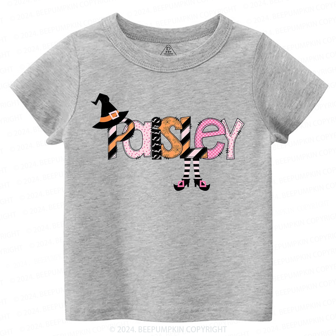 Personalized Halloween Cute Name Toddler&Kids Tees 