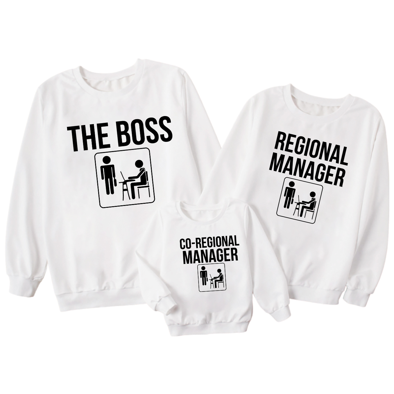 Regional Manager The Office Matching Family Sweatshirts