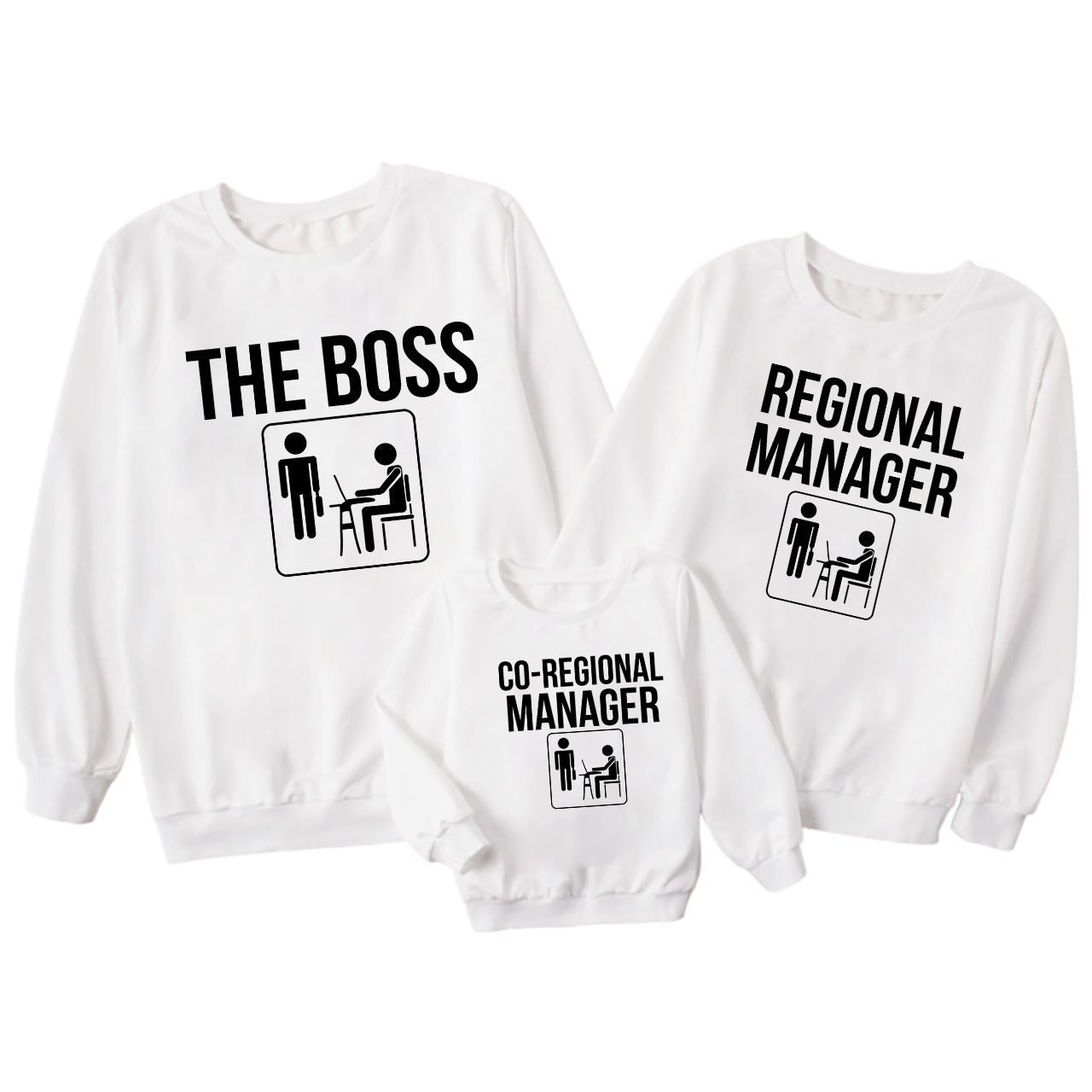 Regional Manager The Office Matching Family Sweatshirts