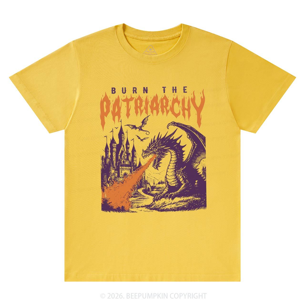 Vintage 90s Feminism Dragon T-Shirts Beepumpkin